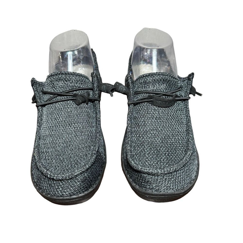 Women’s Hey dude slip on shoes size 5 black - Picture 2 of 5